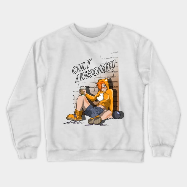 Wall Tee Crewneck Sweatshirt by Fgradecomics